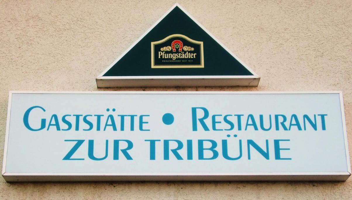 Aparthotel Gaststaette Zur Tribuene à Pfungstadt Extérieur photo